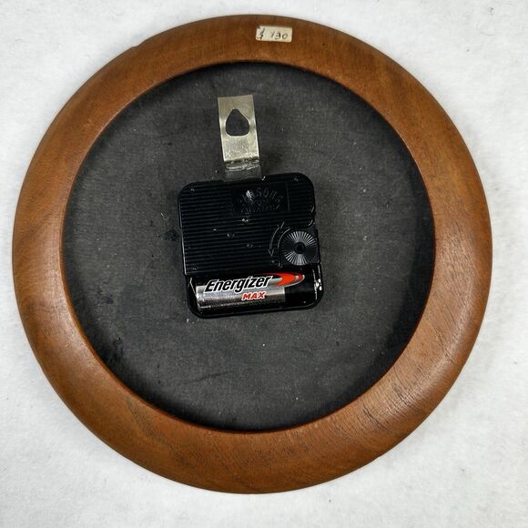 Astrology Zodiac sign navigation Sundial Metal Wood clock 7” - Picture 7 of 8